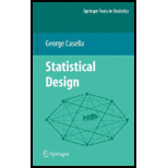 Statistical Design