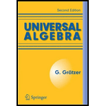 Universal Algebra 2nd Printing