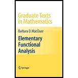 Elementary Functional Analysis