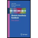 Obstetric Anesthesia Handbook