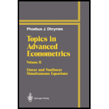 Topics in Advanced Econometrics, Volume 2