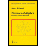 Elements of Algebra