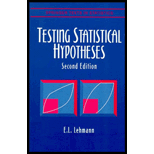 Testing Statistical Hypotheses