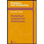 Numerical Analysis for Statisticians