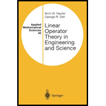 Linear Operator Theory in Engineering and Science