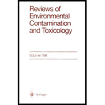 Reviews of Environ. Contam. and Tox., Volume 166