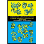 Model Selection and Multi Model Inference