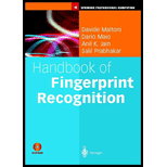 Handbook of Fingerprint Recognition   With CD