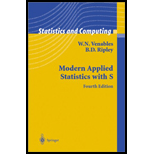 Modern Applied Statistics with S