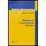 Elements of Computational Statistics