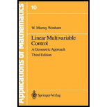 Linear Multivariable Control