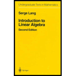 Introduction to Linear Algebra