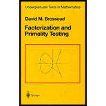 Factorization and Primality Testing