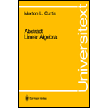 Abstract Linear Algebra