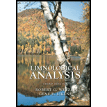 Limnological Analyses