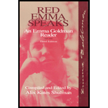 Red Emma Speaks  An Emma Goldman Reader