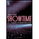 Showtime History of the Broadway Musical Theater (Trade Version)