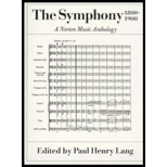 Symphony, 1800 1900  A Norton Music Anthology