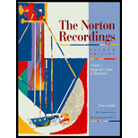 Norton Recordings, Volume I  Gregorian Chant through Schubert / Four Tapes