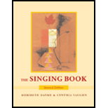 Singing Book   With 2 CDs