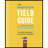 Norton Field Guide To Writing With Handbook Ebook 4th Edition 9780393265798 Textbooks 