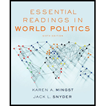 Essential Readings in World Politics 6TH 17 Edition, by Karen A Mingst and Jack L Snyder - ISBN 9780393283662