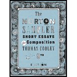 Norton Sampler Short Essays For Position 9th Edition 9780393602913 Textbooks 