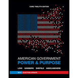 American Government Core, Election Updated