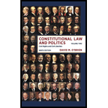 cover of Constitutional Law and Politics, Volume 2 (9th edition)