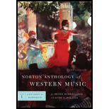 Norton Anthology of Western Music, Volume 1