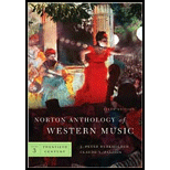 Norton Anthology of Western Music Volume 3