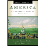 America Narrative History, Brief Volume One