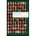 Constitutional Law and Politics, Volume 1