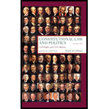 Constitutional Law and Politics, Volume 2