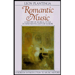 Romantic Music  A History of Musical Style in Nineteenth Century Europe