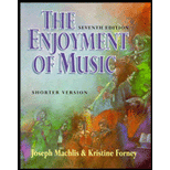 Enjoyment of Music, Shorter Version / With Three CD's -  Joseph Machlis, Paperback