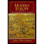 History of Modern Europe, Volume I and Volume II