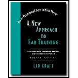 New Approach to Ear Training / With Audio CDs