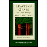 Leaves of Grass and Other Writings