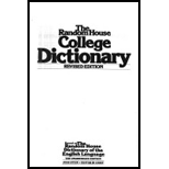 Random House College Dictionary - Random House