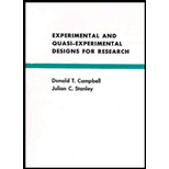 Experimental and Quasi Experimental Designs for Research