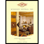 McHenry Hotels, Inc.  A Practice Case in Managerial Accounting