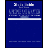 People and a Nation  A History of the United States, Brief, Volume A (Study Guide)