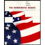 Democratic Debate  An Introduction to American Politics (Text and 1998 Election Supplement)