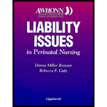 Awhonns Liability Issues in Perinatal.