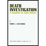 Death Investigation A Handbook for Police Officers