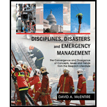 Disciplines, Disasters and Emergency Management