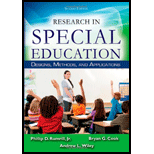 Research in Special Education