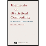 Elements of Statistical Computing