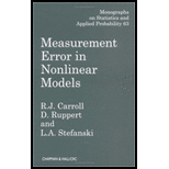 Measurement Error in Nonlinear Models